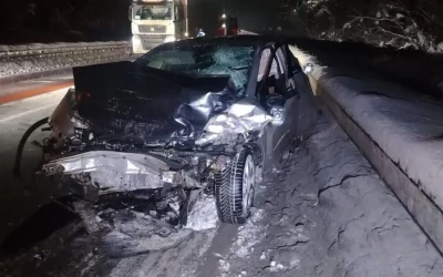 В страшной аварии под Переславлем погибла женщина-водитель