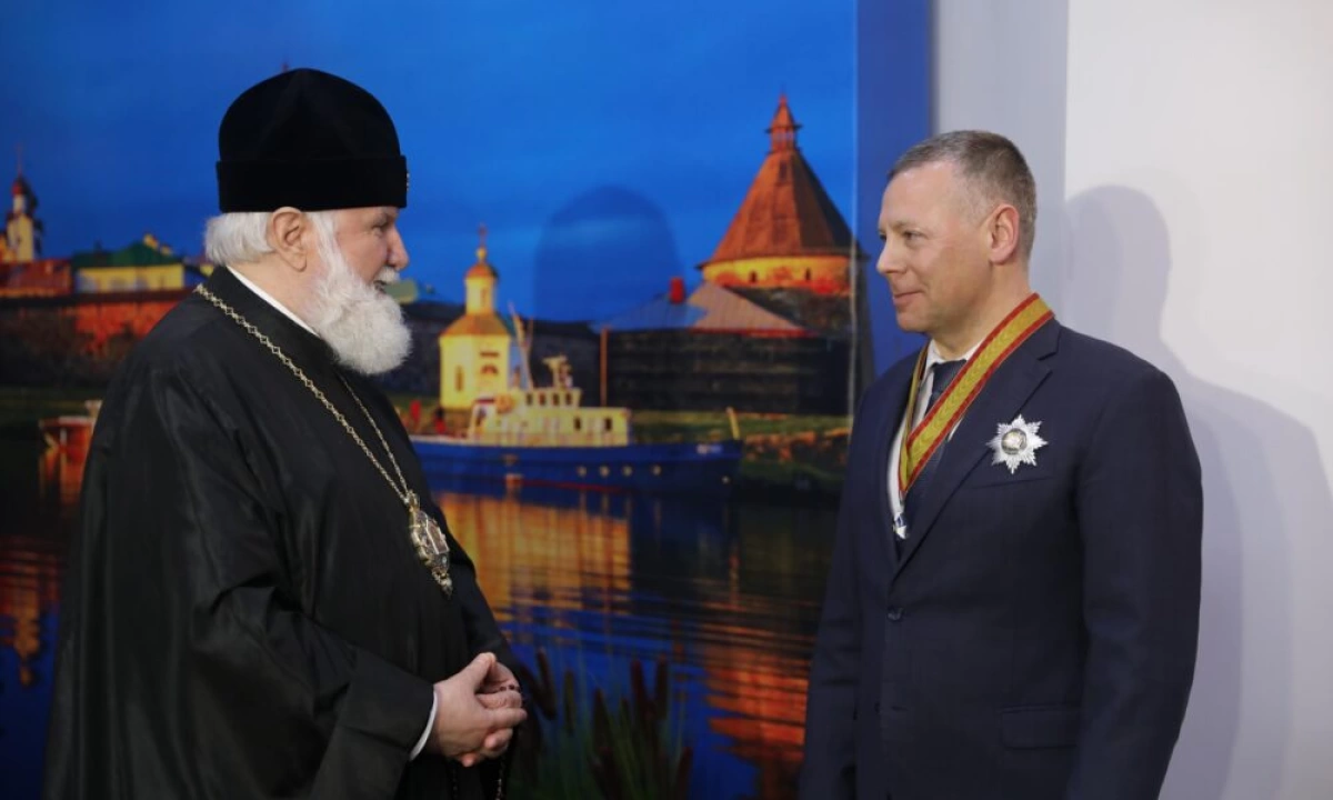 Ярославский губернатор удостоен ордена Святого благоверного князя Даниила Московского II степени