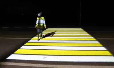 В Ярославле установят 10 новых проекционных пешеходных переходов