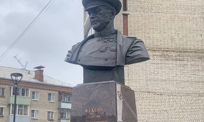 ​В Рыбинске открыли памятник маршалу Победы Георгию Жукову