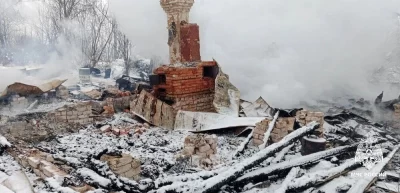 В Ярославской области в страшном пожаре погибла пожилая женщина