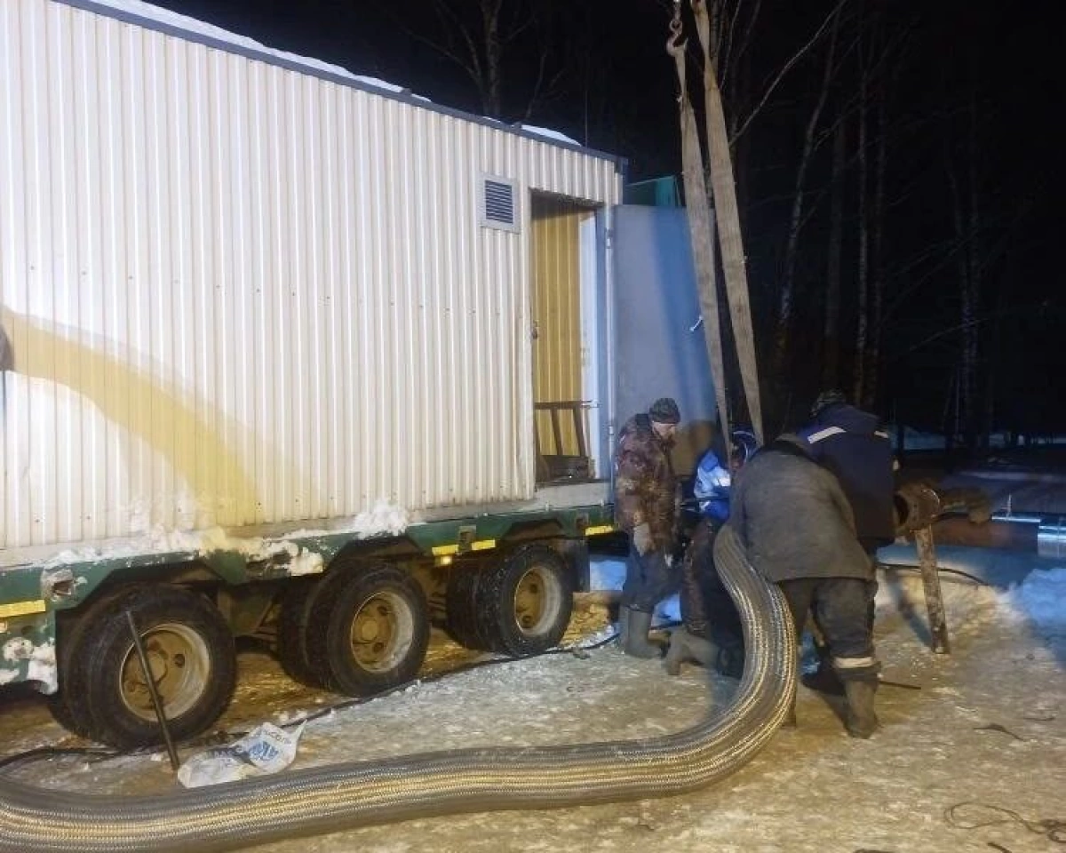 В ярославской деревне в режиме ЧС подключили блочно-модульную котельную
