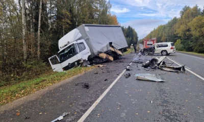 В Первомайском районе в ДТП с грузовиком погиб водитель иномарки