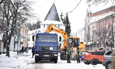В Ярославле приступили к созданию пешеходной зоны на улице Нахимсона