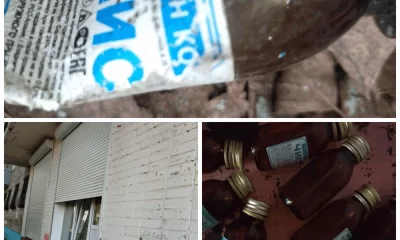 Незаконная продажа спирта под видом косметики в магазине на Ленинградском проспекте