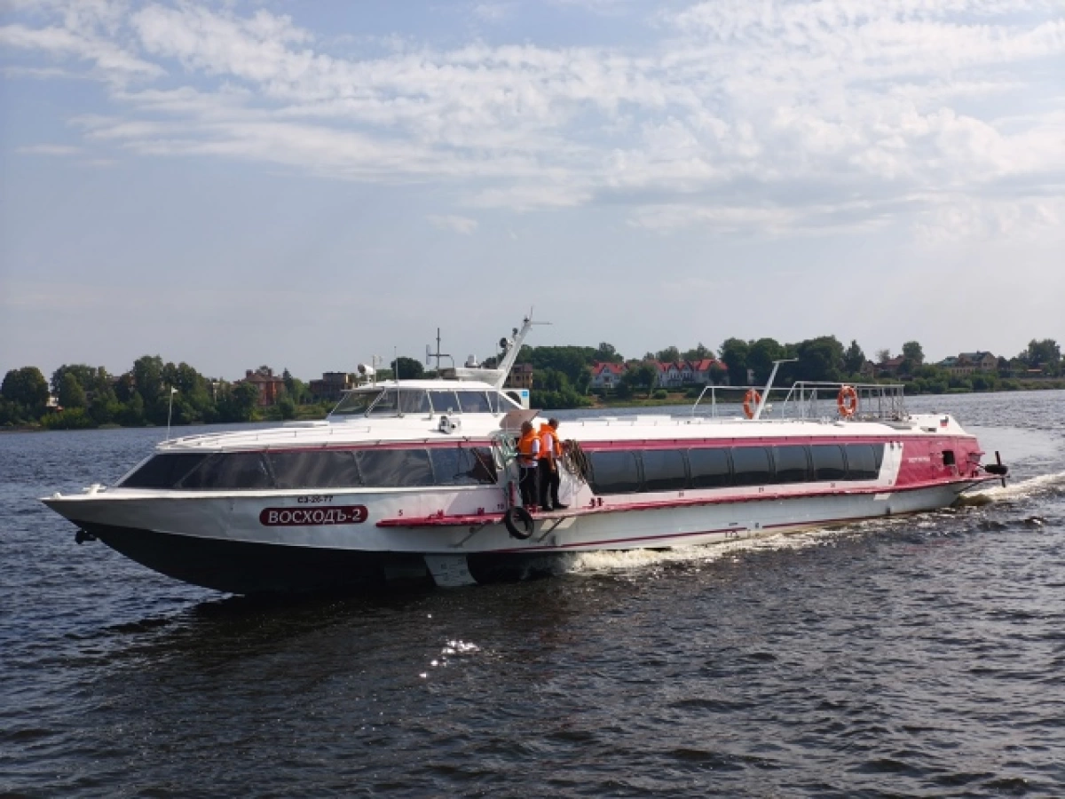 В Ярославской области меняется расписание скоростного судна &laquo;Восход&raquo;