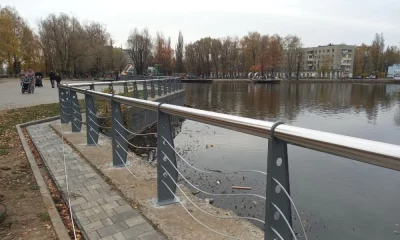 В Ярославле на &laquo;Очках&raquo; установили тросовое ограждение