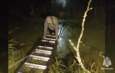 Спасатели МЧС помогли двум женщинам выбраться из леса в Ярославской области