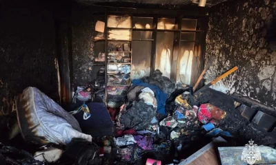 Жительница ярославской многоэтажки пострадала в пожаре из-за розетки