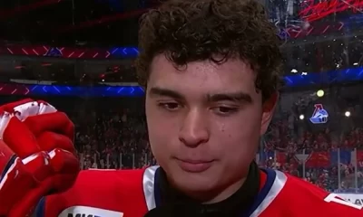 Матвей Котков рассказал, что родители с трибун увидели первый его гол в КХЛ