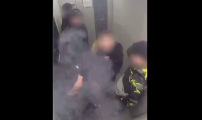 В Ярославле малолетние вандалы наплевали в лифте на 6 тысяч рублей