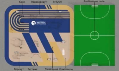 В Ярославле строят новый стадион у спортивной школы №20