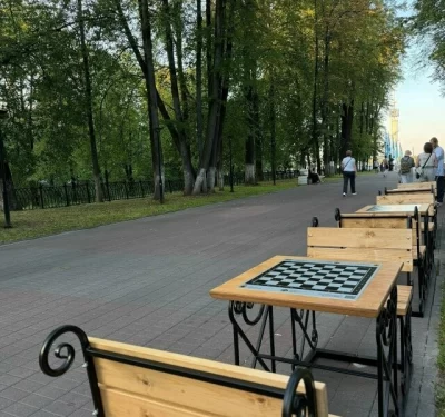 В центре Ярославля появился шахматный бульвар