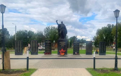 В Гаврилов-Яме торжественно открыли обновленную Советскую площадь