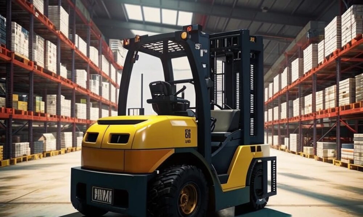 Работник ярославского предприятия угнал вилочный погрузчик и съехал на нем в кювет