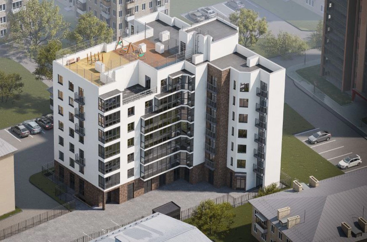 В центре Ярославля начали строить многоэтажку с детской площадкой на крыше