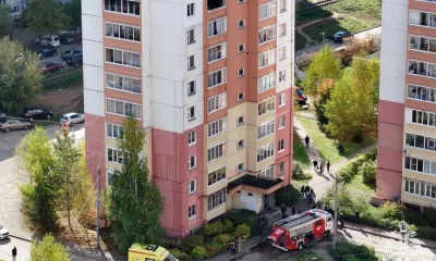 В Ярославле при пожаре в десятиэтажке спасли пятерых человек