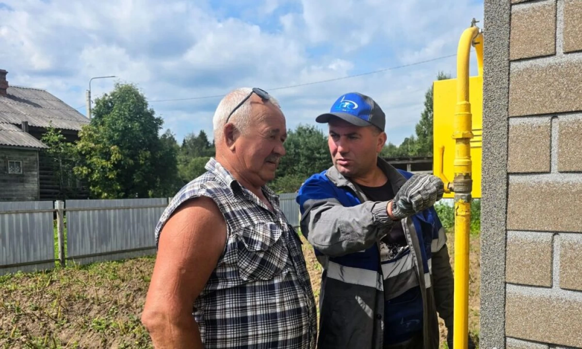 Дома в рыбинском поселке Шашково начали подключать к газовым сетям Дома в рыбинском поселке Шашково начали подключать к газовым сетям