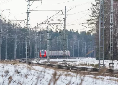 В Ярославской области из-за обледенения проводов задержалась &laquo;Ласточка&raquo;