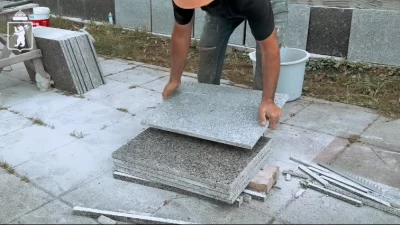 Восстановление облицовки на Волжской набережной в Ярославле