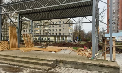 В ярославском парке 30-летия Победы монтируют &laquo;новую старую&raquo; сцену
