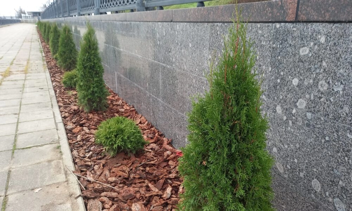 В Ярославле продолжается ремонт облицовки нижнего яруса набережной