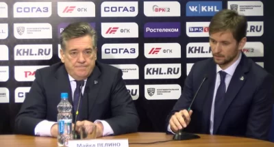 Майк Пелино пришел посмотреть за игрой ярославского &laquo;Локо&raquo;