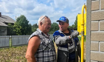 Дома в рыбинском поселке Шашково начали подключать к газовым сетям