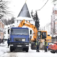 В Ярославле приступили к созданию пешеходной зоны на улице Нахимсона