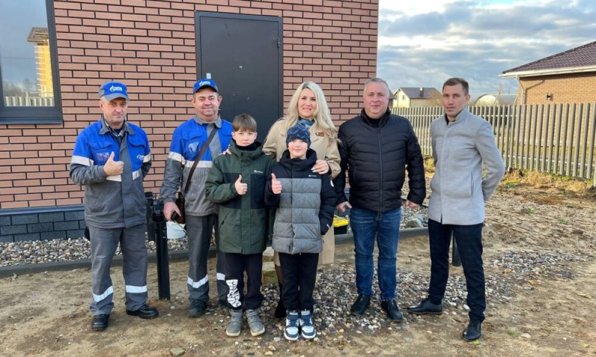 Дом участника СВО в Ярославском округе подключили к газу по программе догазификации