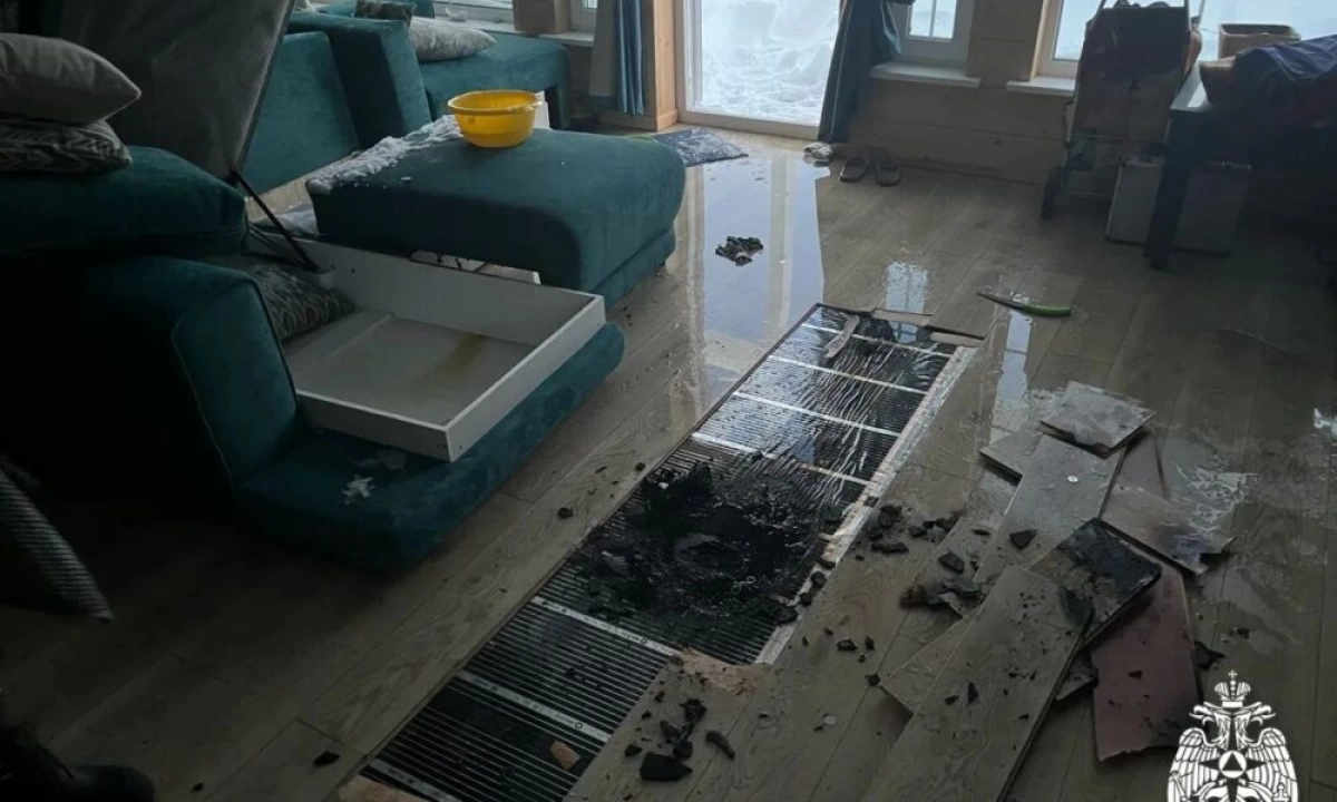 В Ярославской области из-за теплого пола едва не сгорел дом