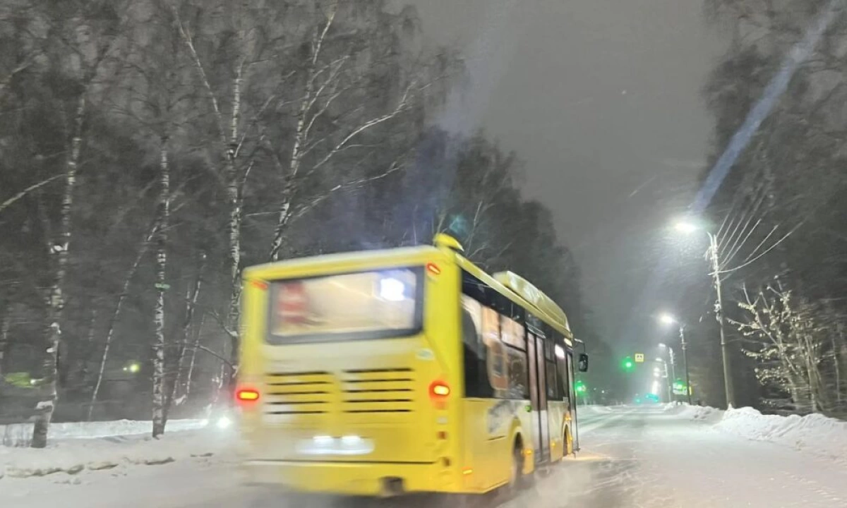 Ярославцев предупредили о возможных сходах автобусов из-за метели