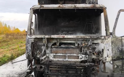 В МЧС назвали причину возгорания фуры у распределительного центра &laquo;Пятерочки&raquo;