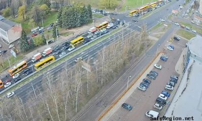 В Ярославле из-за последствий атаки БПЛА частично перекрыты дороги