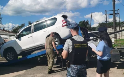 Шесть дорогих автомобилей, изъятых у ярославцев, отправлены на СВО