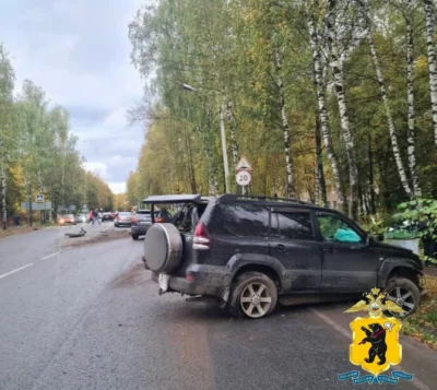 В Ярославской области в аварии пострадали двое несовершеннолетних