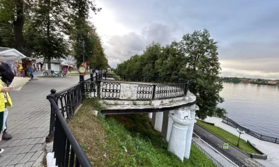 Проект ремонта видовой площадки на Волжской набережной Ярославля прошел госэкспертизу