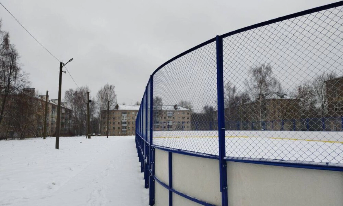 В Ярославской области несколько жильцов заблокировали заливку корта
